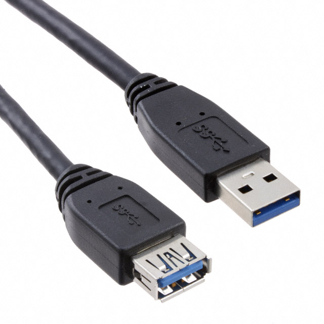 디바이스마트,케이블/전선 > USB 케이블 > USB 케이블(미분류),,AK-300203-030-S,CABLE USB 3.0 A MALE - A FML 3M / Digi-Key Part Number : AE10645-ND